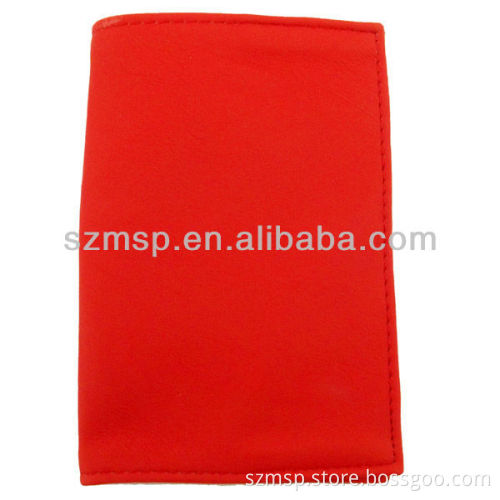 Soft PU passport holder cover